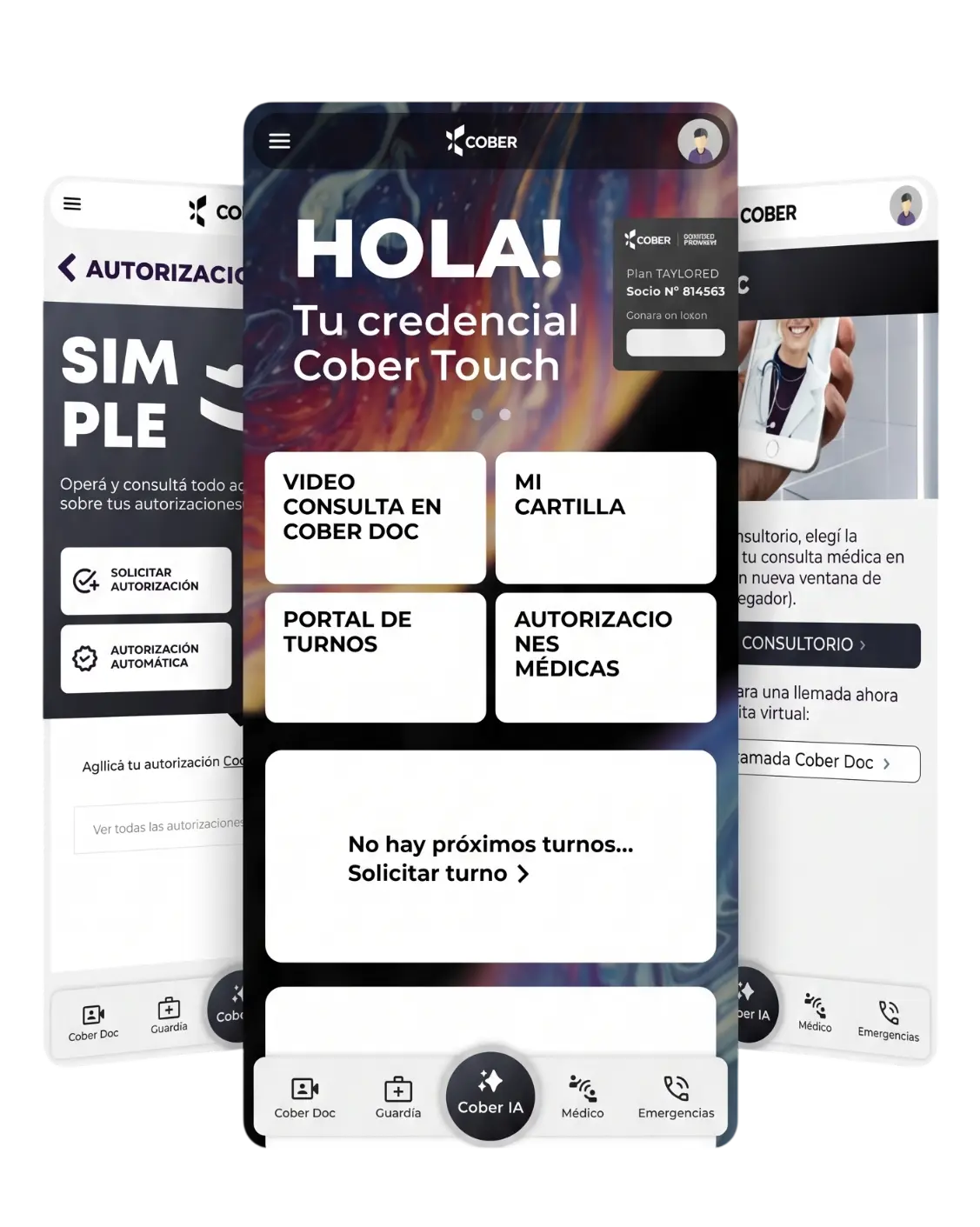Cober Touch App